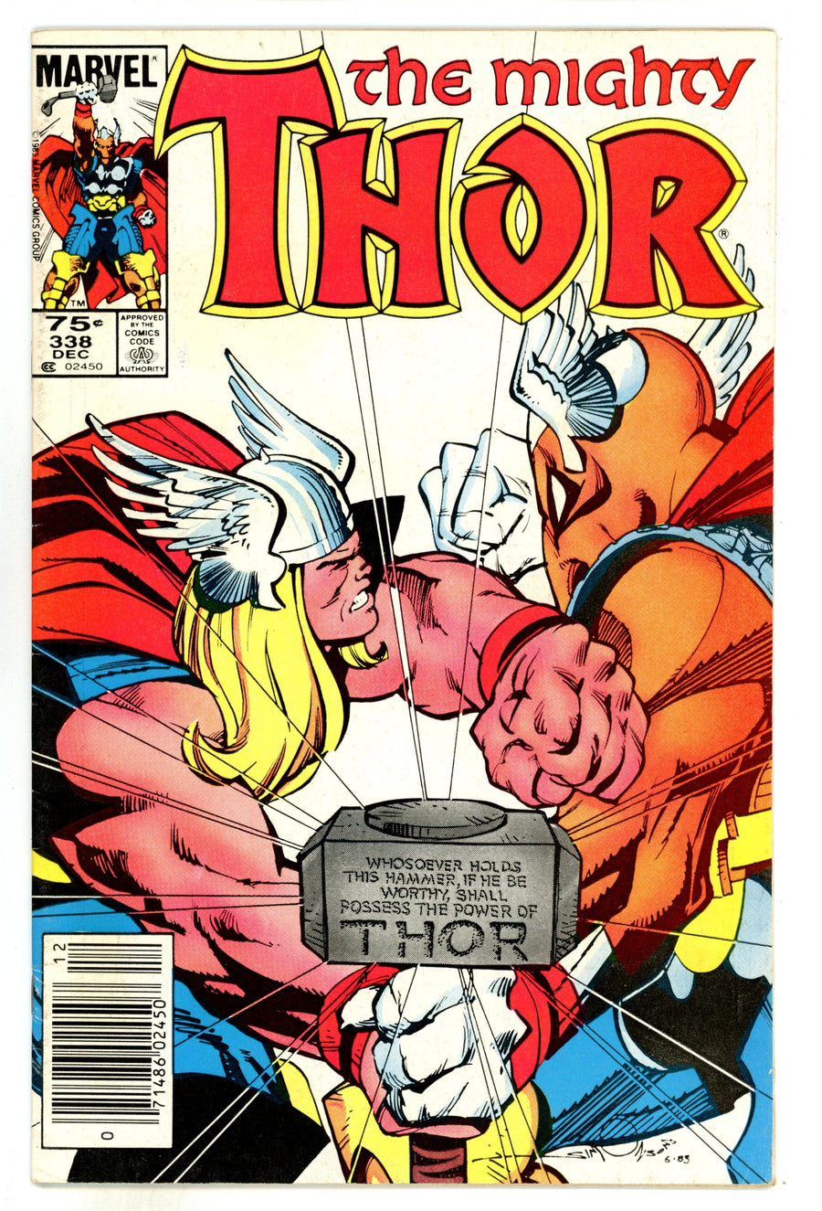 Thor Vol 1 338  VG/FN (5.0)  (1983)  Canadian Price Variant  