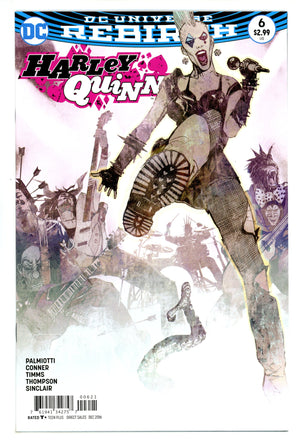 Harley Quinn Vol 3 6 High Grade (2016) Sienkiewicz Variant