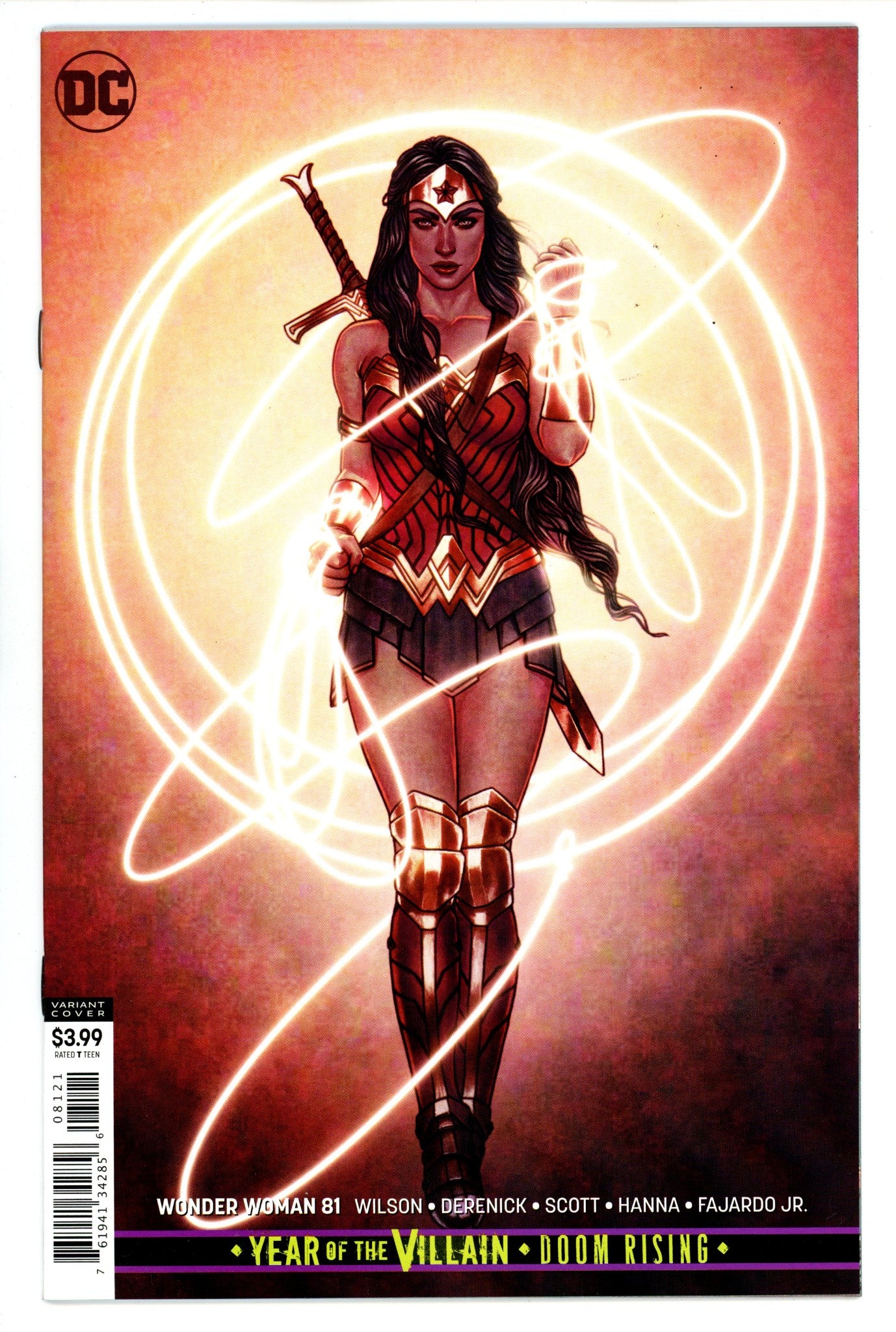 Wonder Woman Vol 5 81 High Grade (2019) Frison Variant 