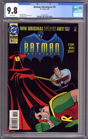 The Batman Adventures Vol 1 31 CGC 9.8 (NM/M)   (1995)