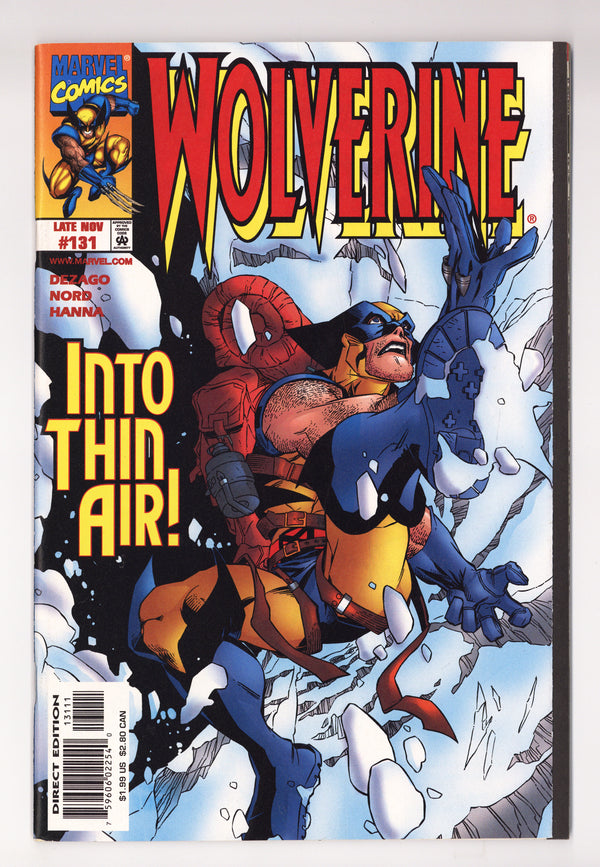 Wolverine Vol 1 131  VF+ (8.5) Recalled  (1998)