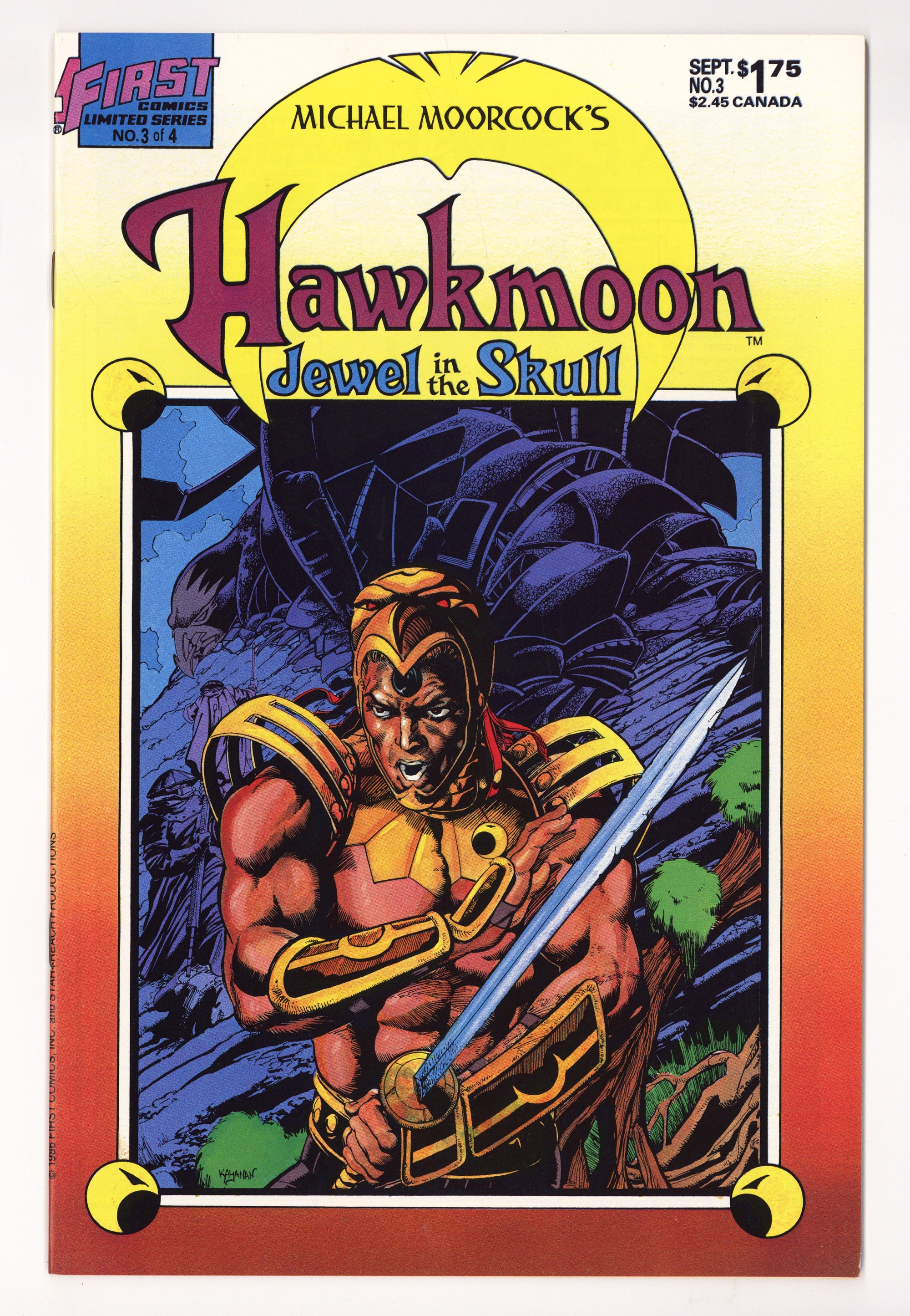 Hawkmoon: The Jewel in the Skull 3 High Grade (1986) 