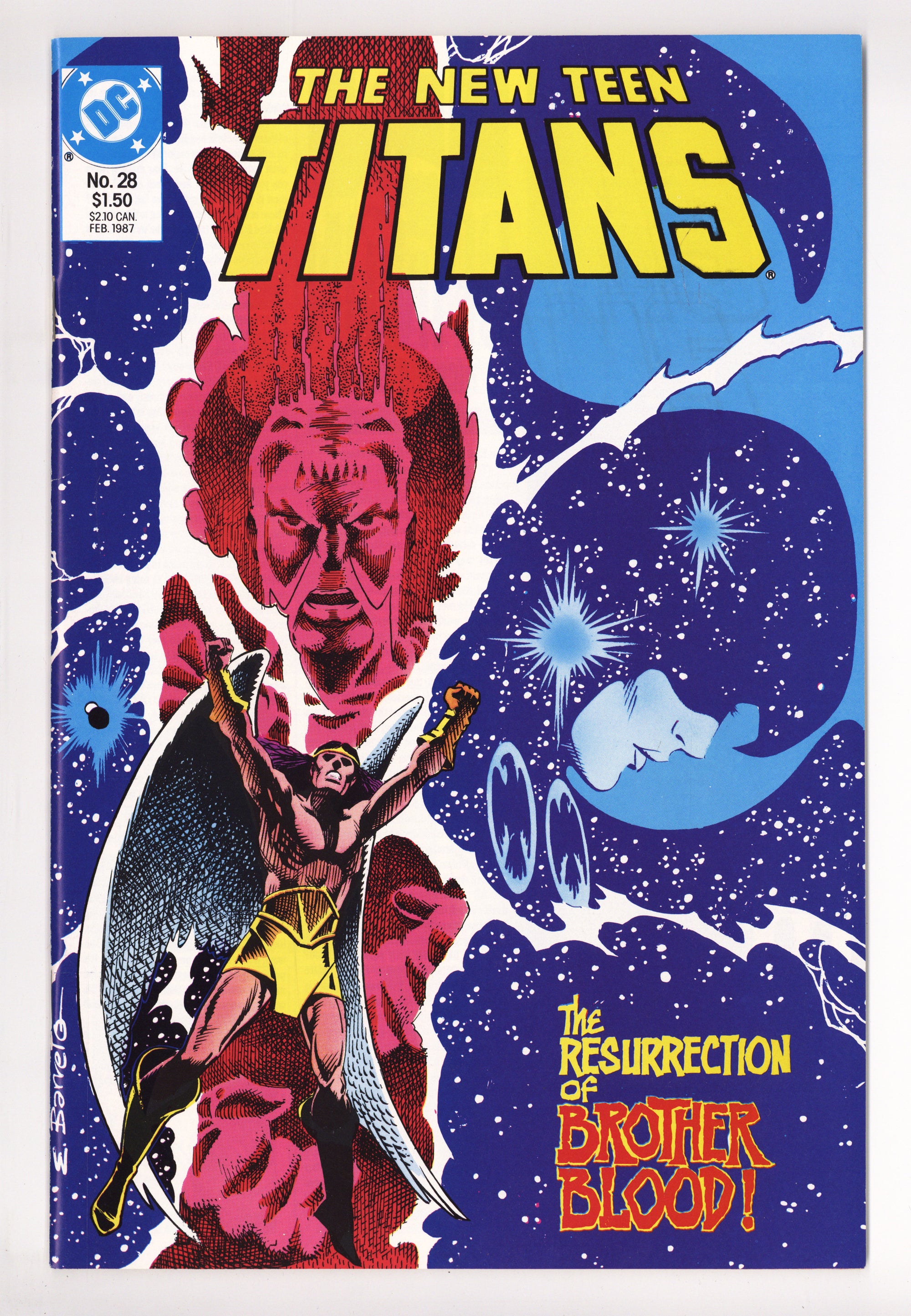 The New Teen Titans Vol 2 28 High Grade (1987) 