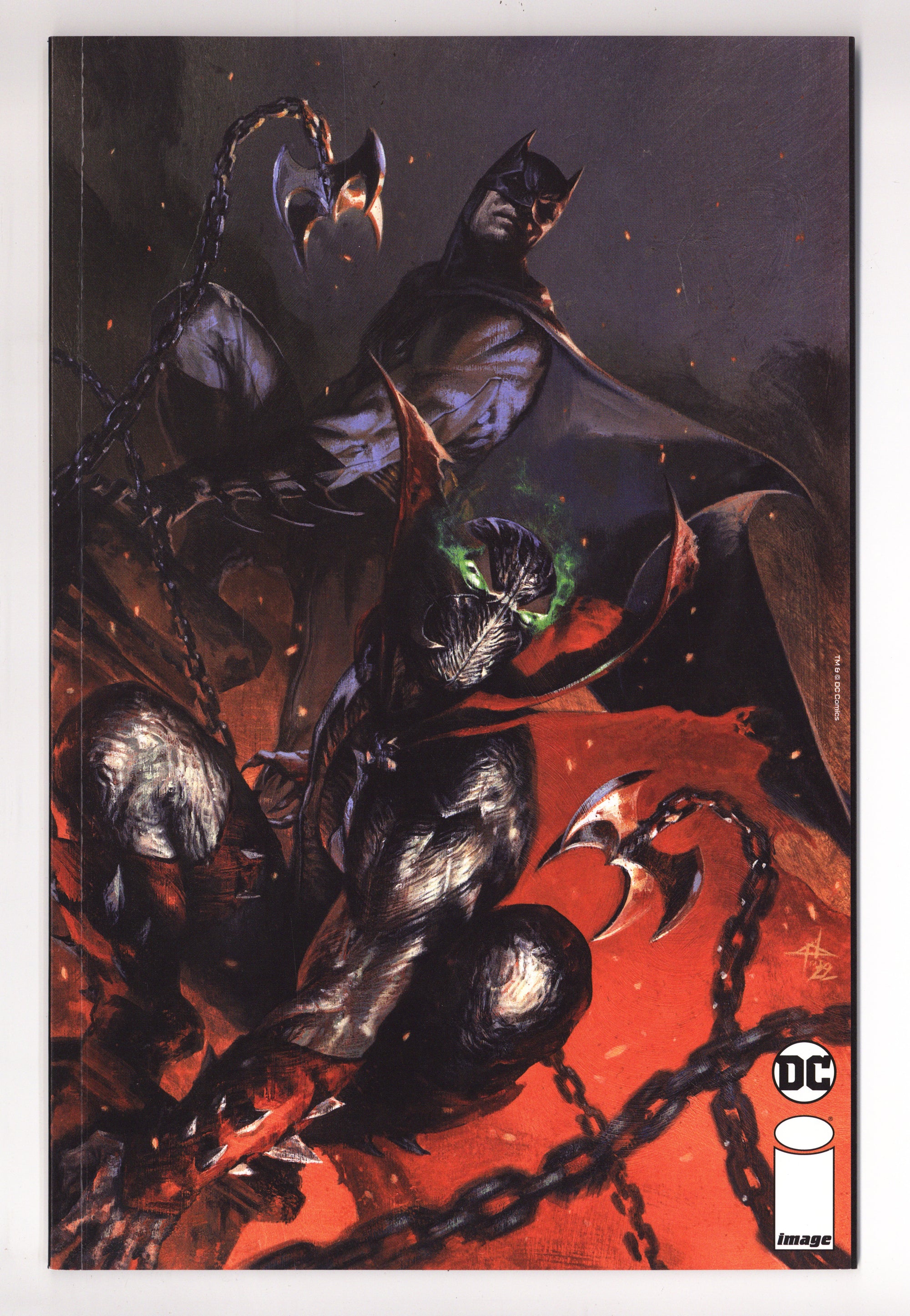 Batman / Spawn 1 High Grade (2023) Dell'Otto Variant 