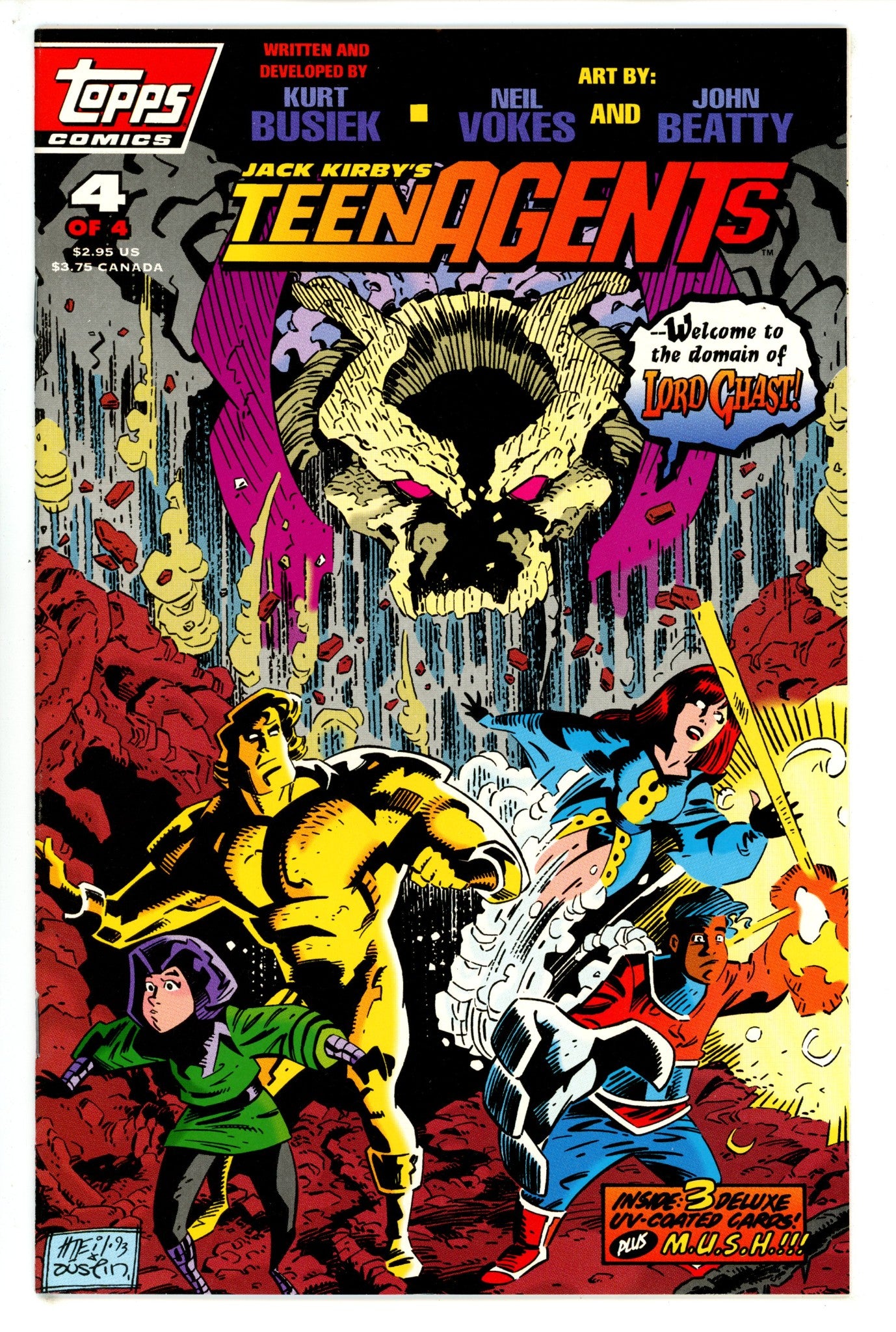 Jack Kirby's Teenagents 4 (1993)