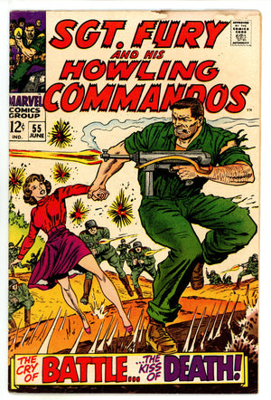 Sgt. Fury 55 VG/FN (5.0) (1968) 