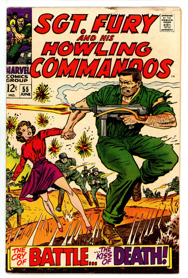 Sgt. Fury 55 VG/FN (5.0) (1968)