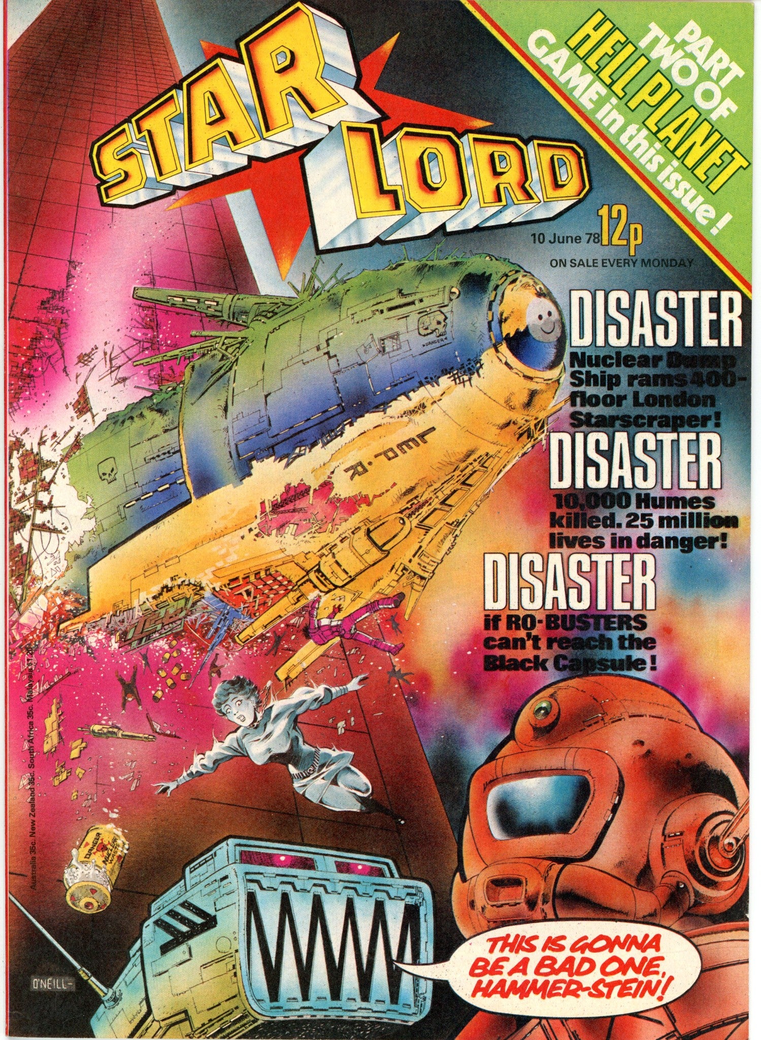 Starlord June 10th 1978 [5] VF+ (8.5) (1978) 