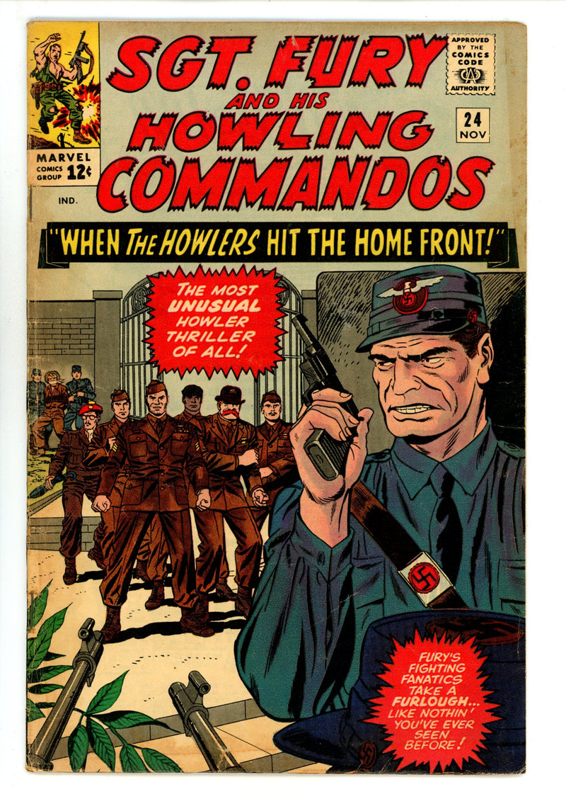 Sgt. Fury 24 VG/FN (5.0) (1965) 