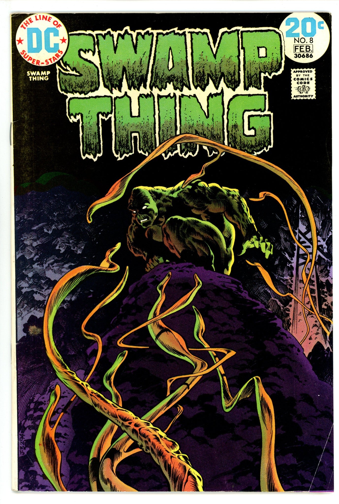 Swamp Thing Vol 1 8 FN (6.0) (1974) 