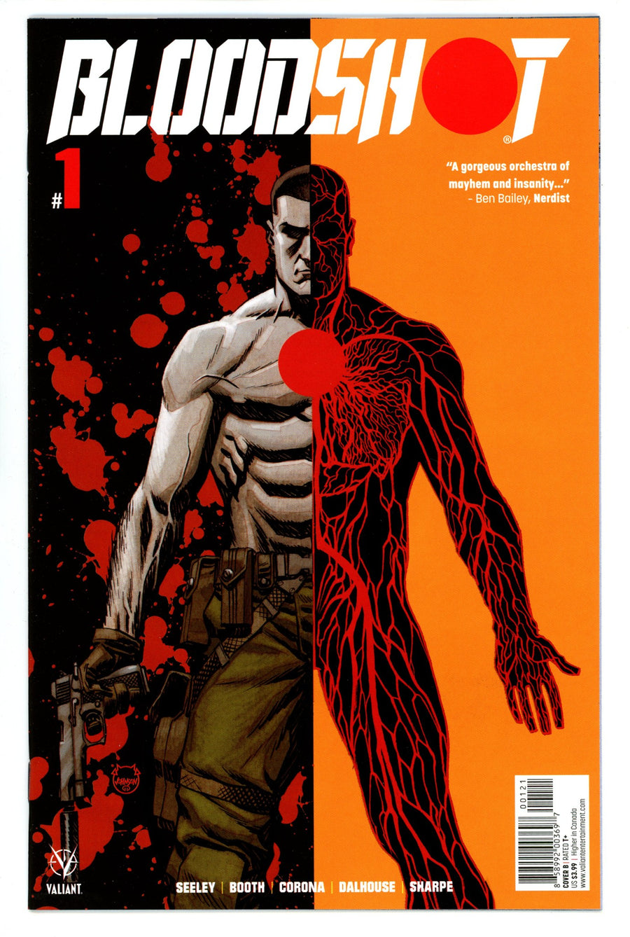 Bloodshot Vol 4 1 High Grade (2019) Johnson Variant 