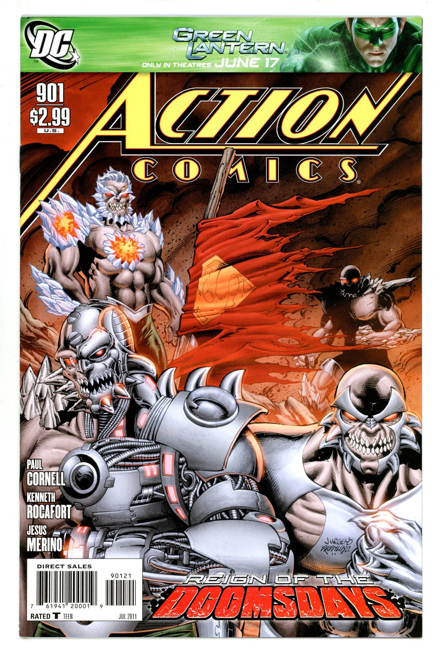 Action Comics Vol 1 901 High Grade (2011) Jurgens Variant 