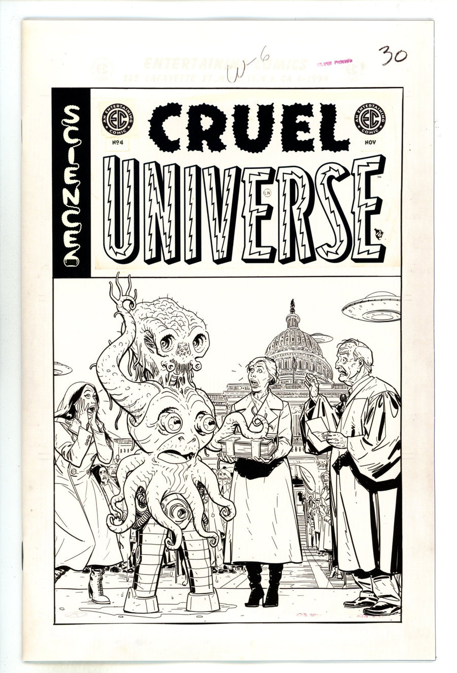 EC Cruel Universe 4 Kano B&W Incentive Variant NM (2024)