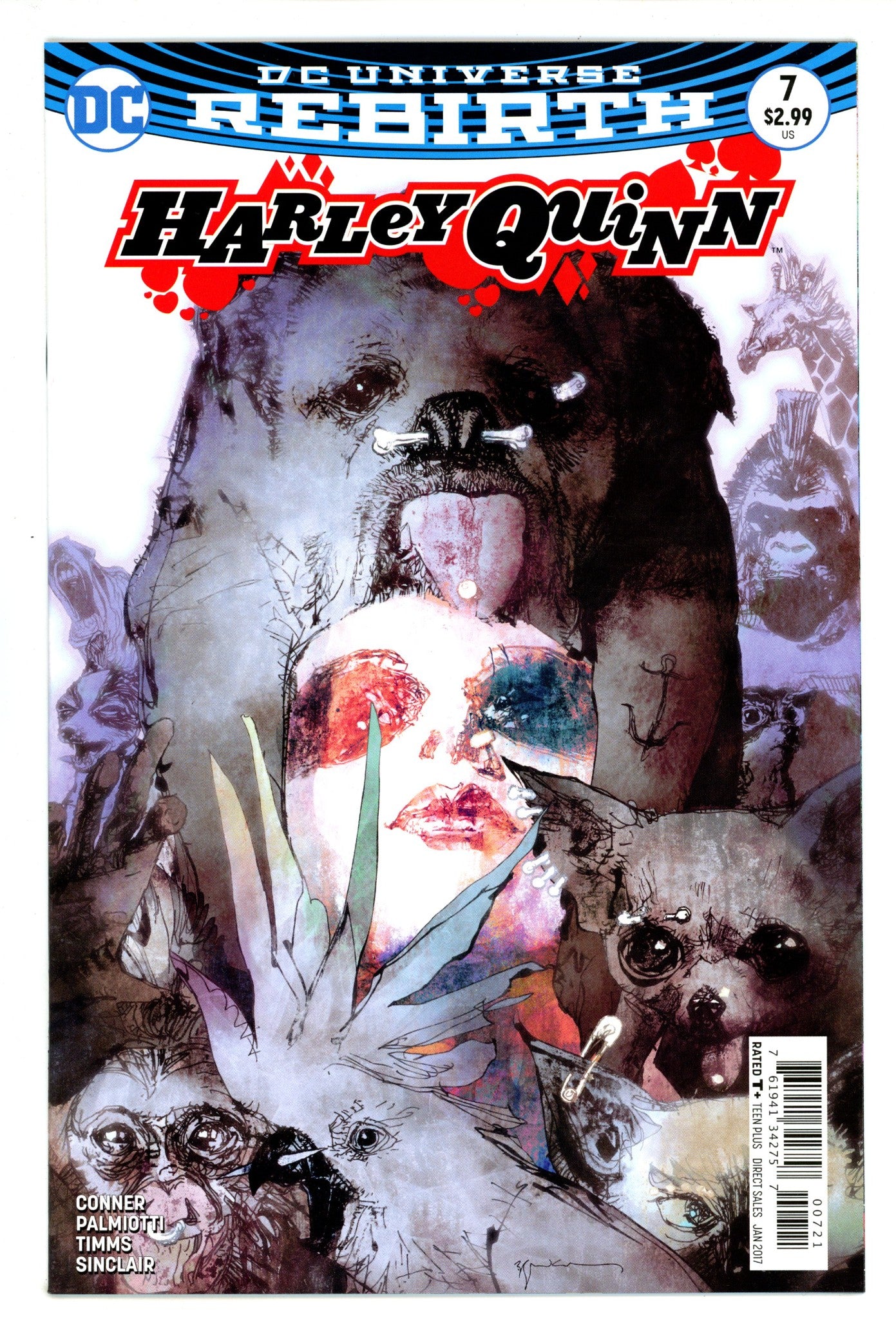 Harley Quinn Vol 3 7 High Grade (2017) Quinn Variant 