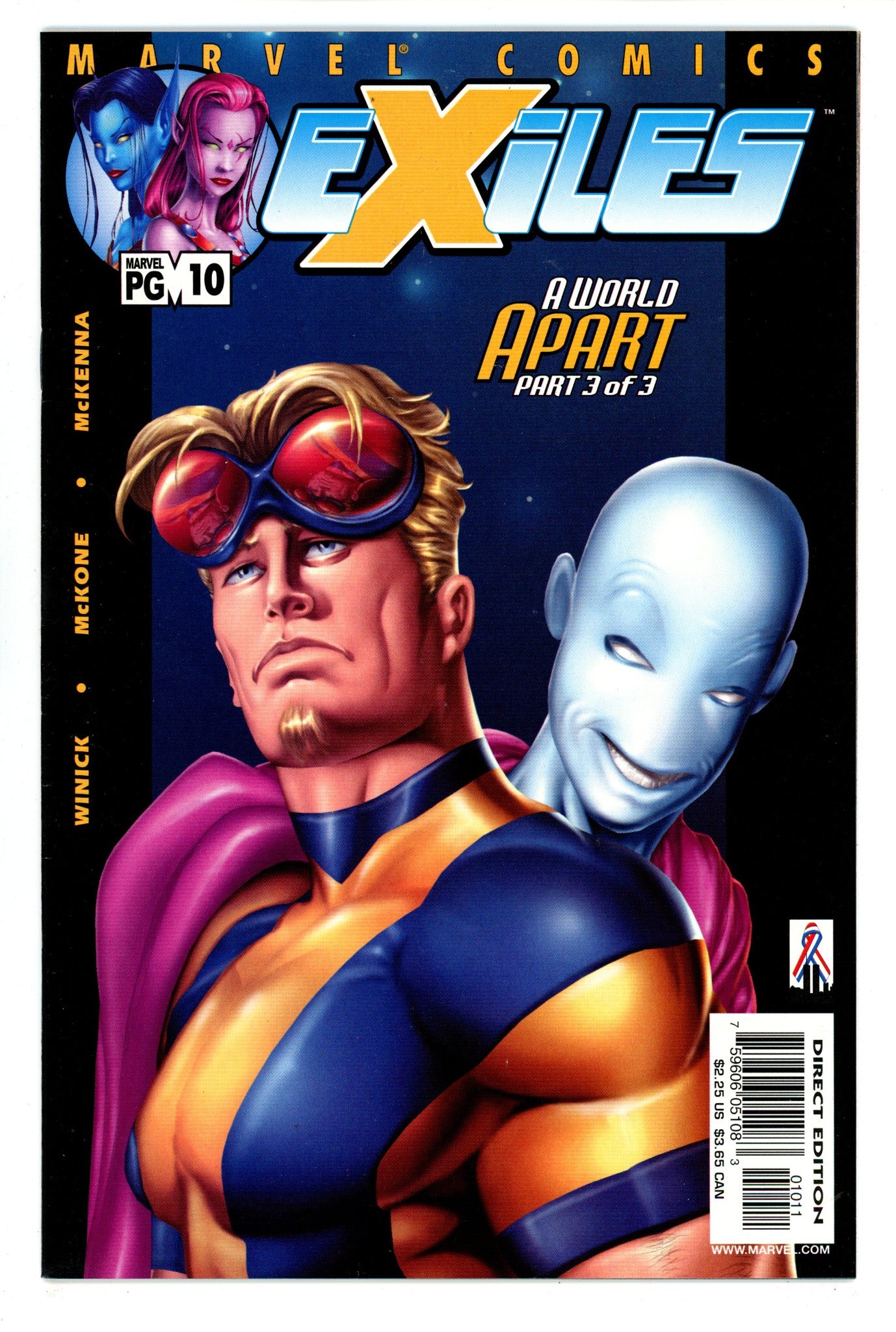 Exiles Vol 1 10 High Grade (2002) 