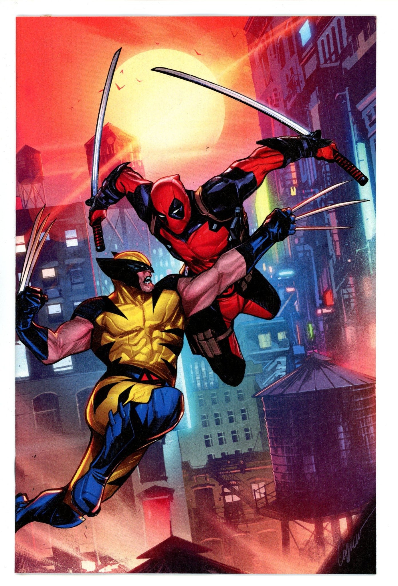 Deadpool/Wolverine 2 Cappuccio Virgin Incentive Variant NM- (2025)