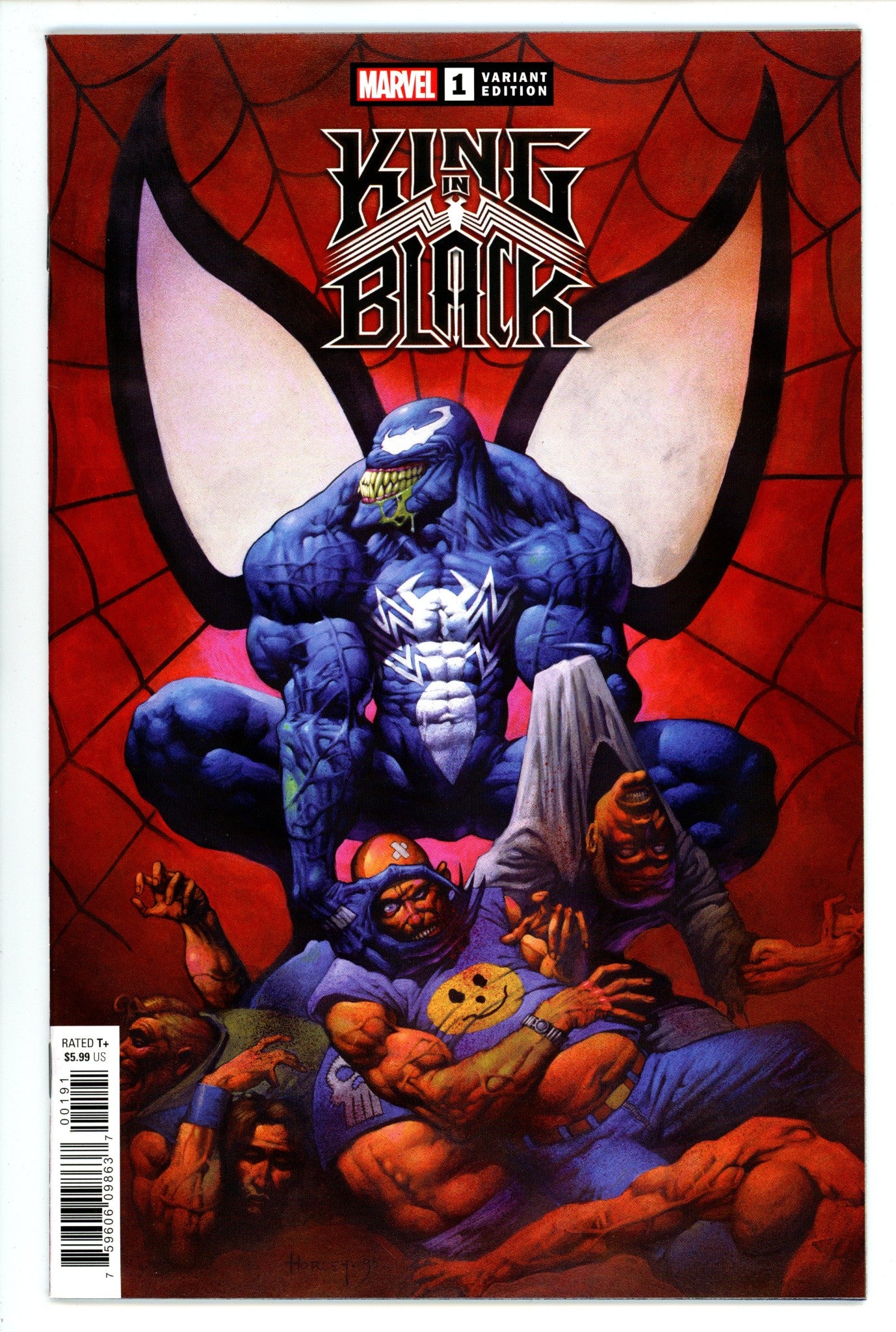 King in Black Vol 2 1 NM- (9.2) (2021) Horley Variant 