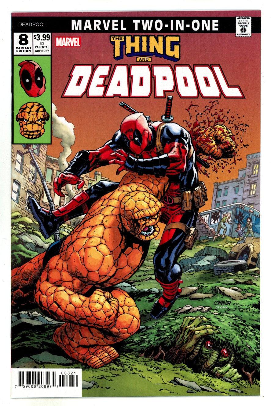 Deadpool Vol 9 8 Smith  Variant   (2024)