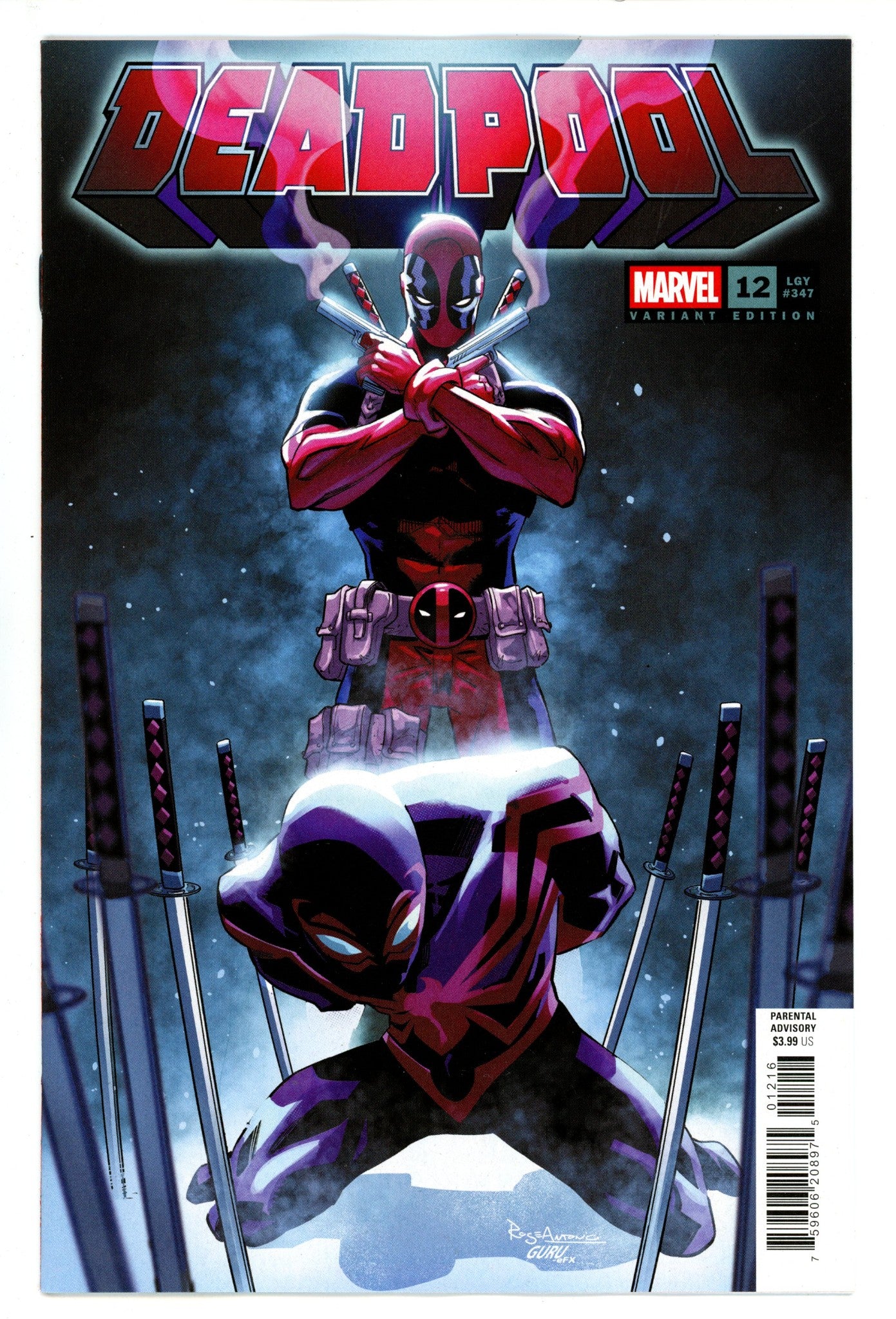 Deadpool Vol 9 12 Antônio Incentive Variant NM (2025)