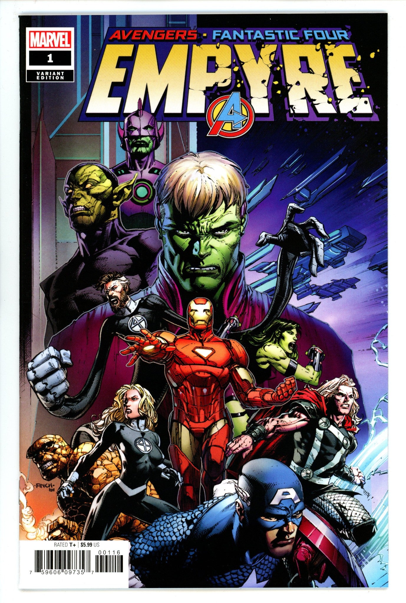 Empyre 1 High Grade (2020) Finch Variant 