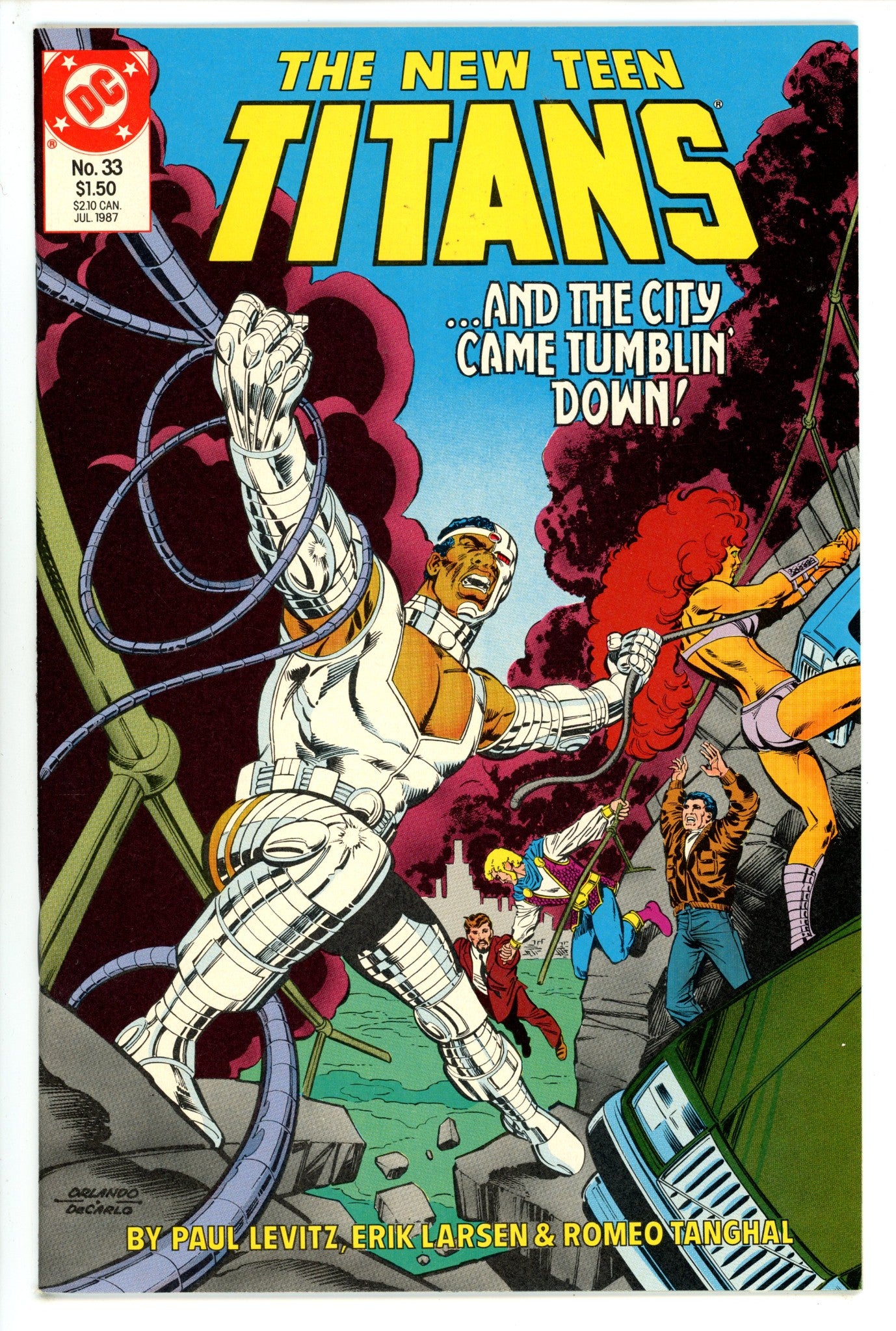 The New Teen Titans Vol 2 33 (1987)