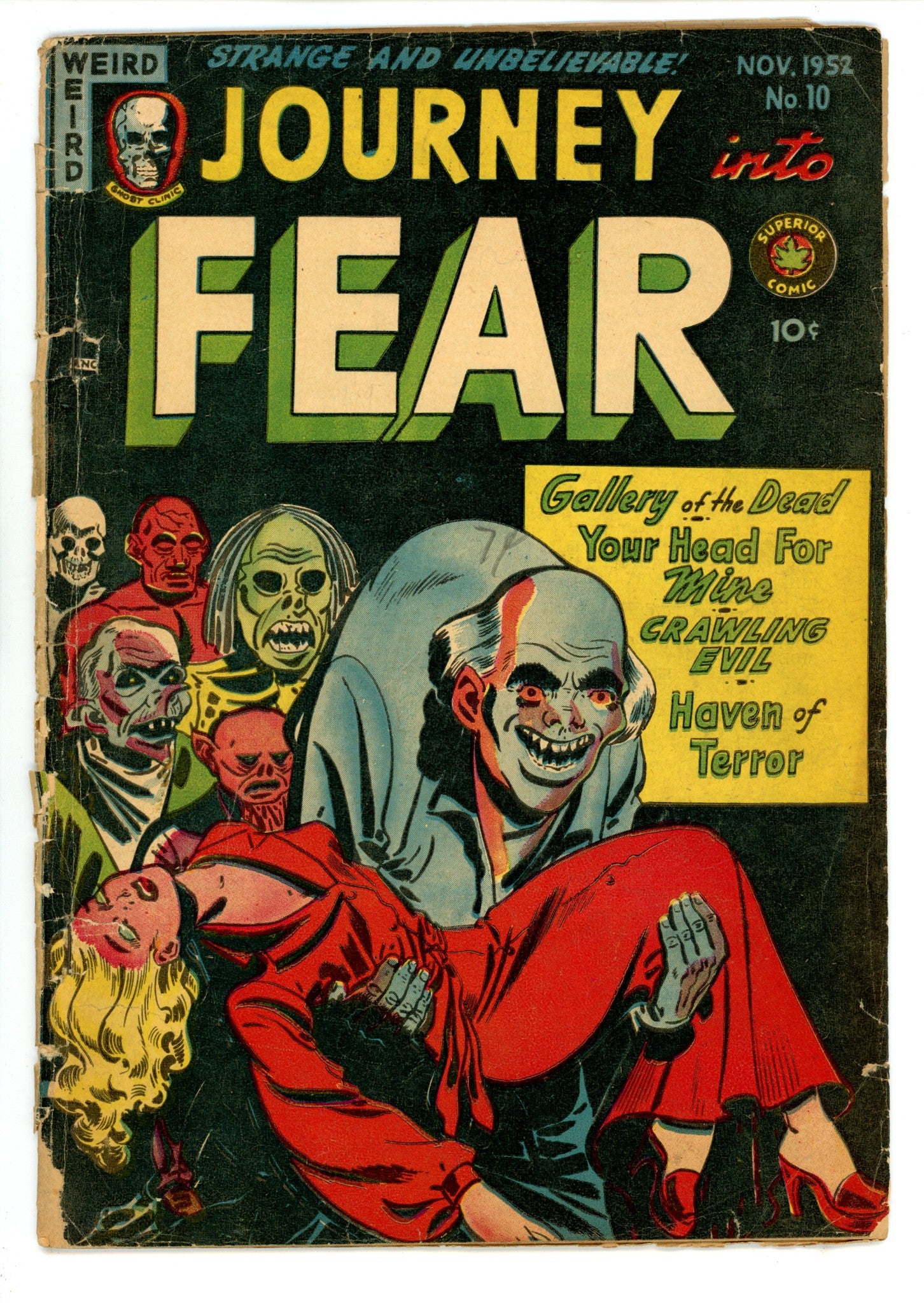 Journey into Fear 10 FR (1.0) (1952) Canadian Edition 