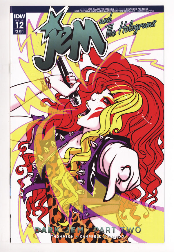 Jem & the Holograms 12 High Grade (2016)