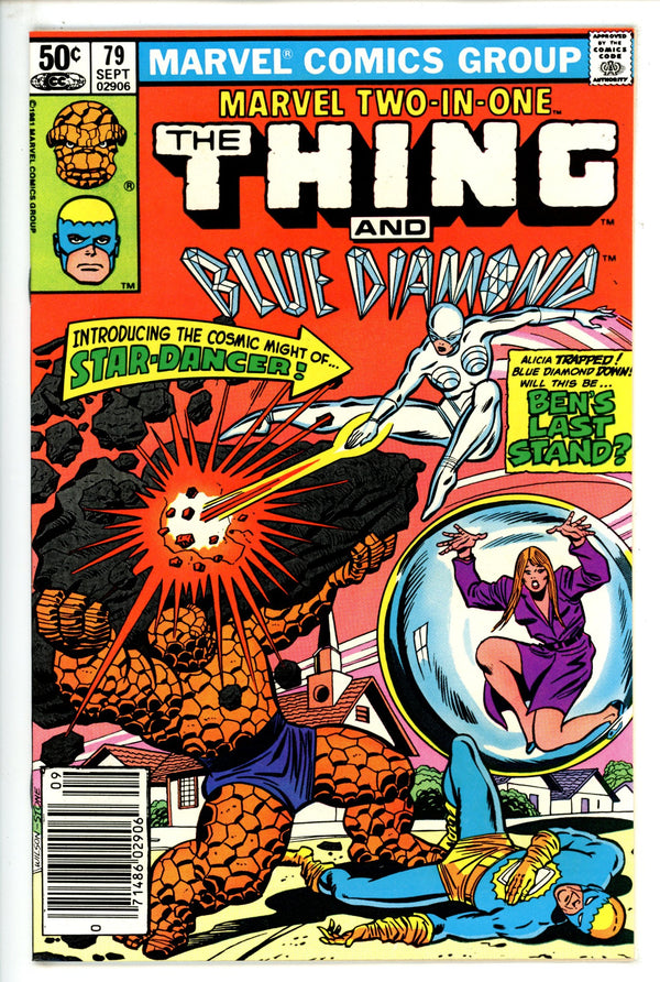 Marvel Two-in-One Vol 1 79 Newsstand (1981)
