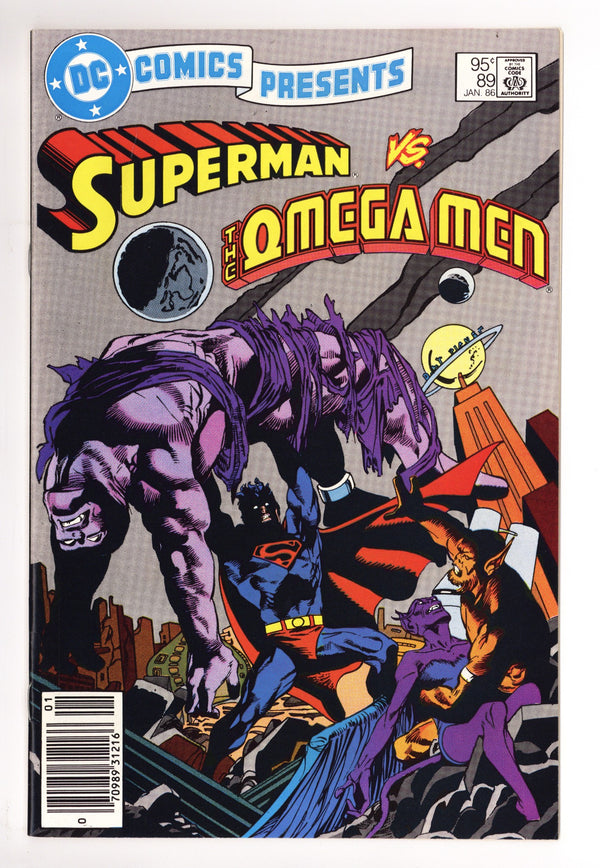 DC Comics Presents Vol 1 89 VF/NM (9.0) (1986) Canadian Price Variant