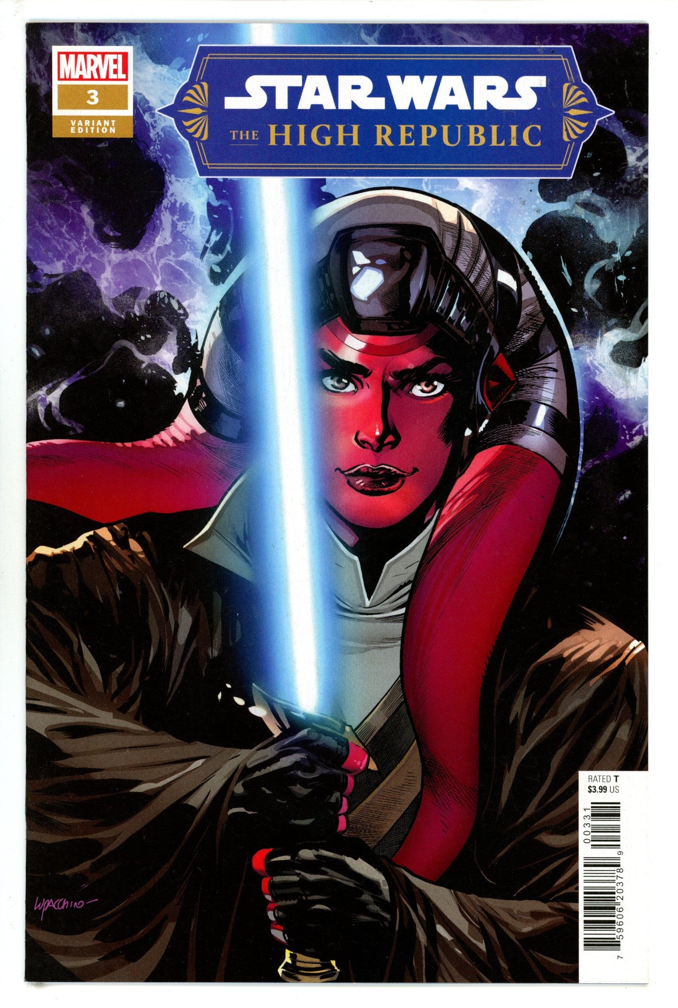 Star Wars: The High Republic Vol 2 3 Lupacchino Incentive Variant VF/NM (2023)