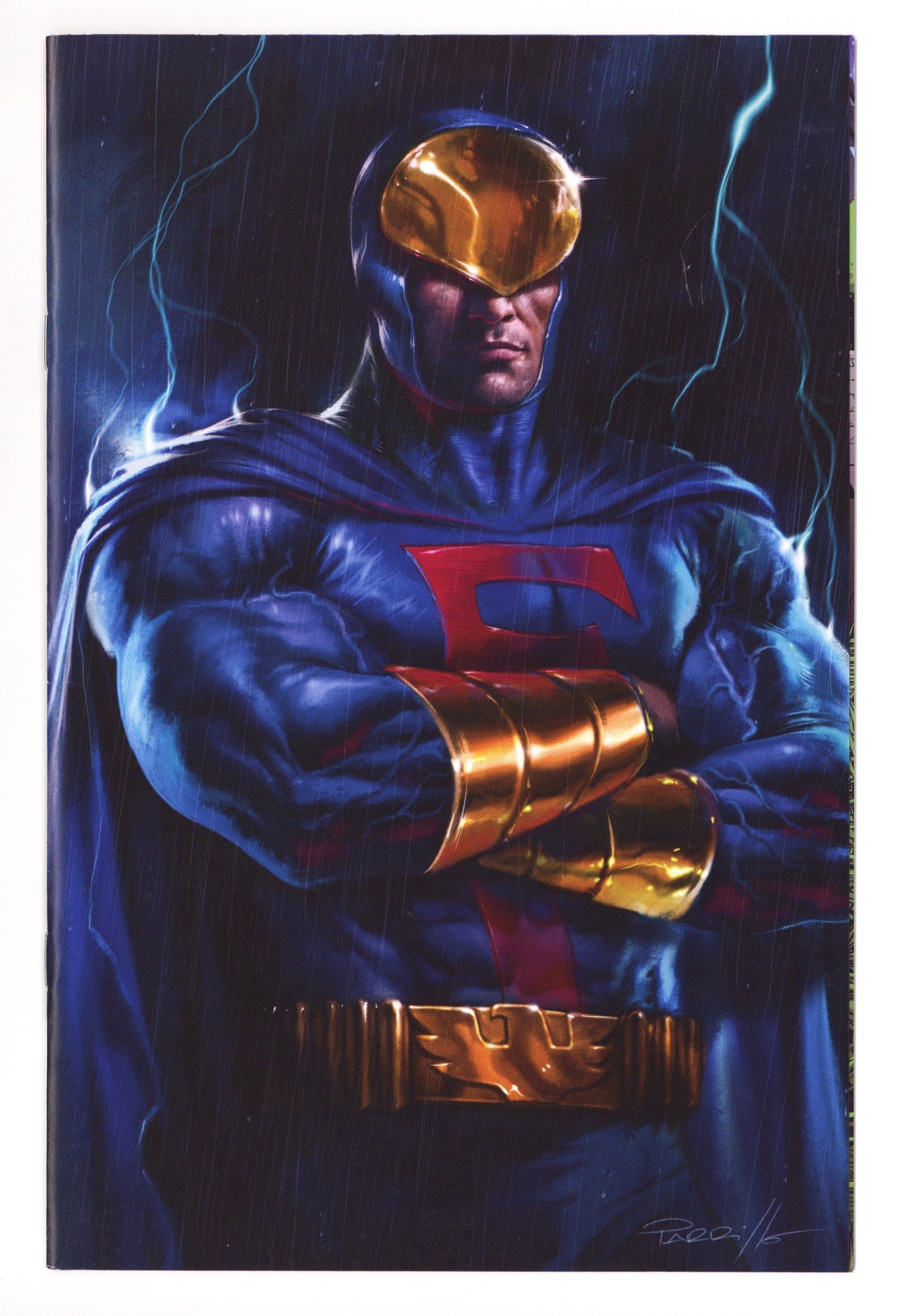 Blue Falcon & Dynomutt 3 Parrillo Virgin Incentive (2025)