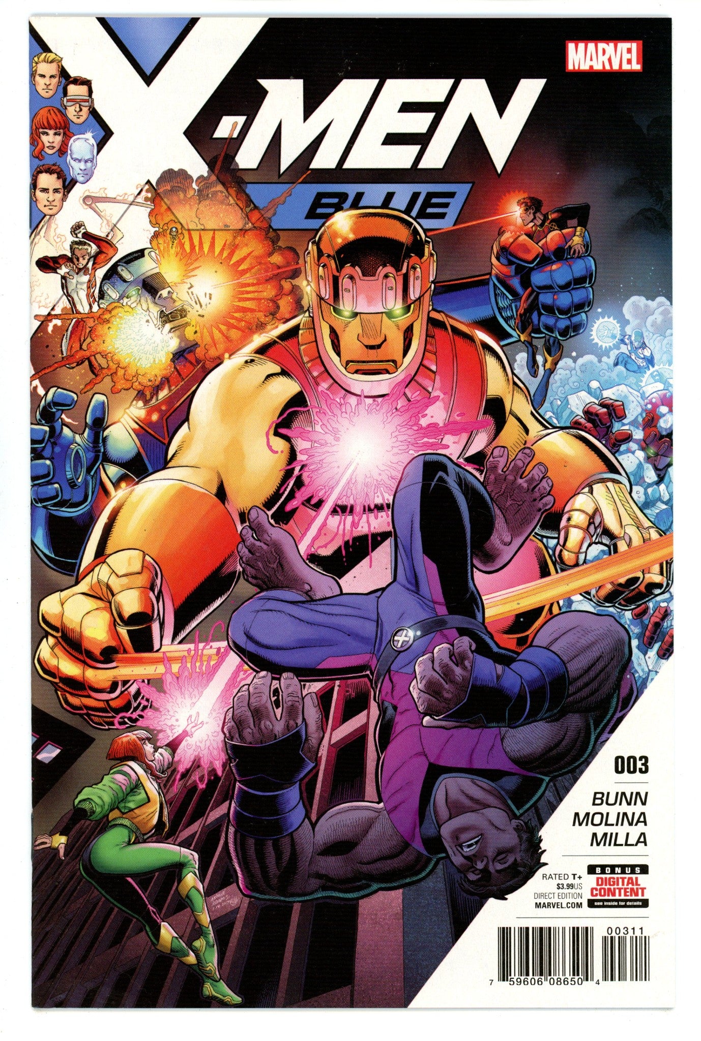 X-Men: Blue 3 High Grade (2017) 