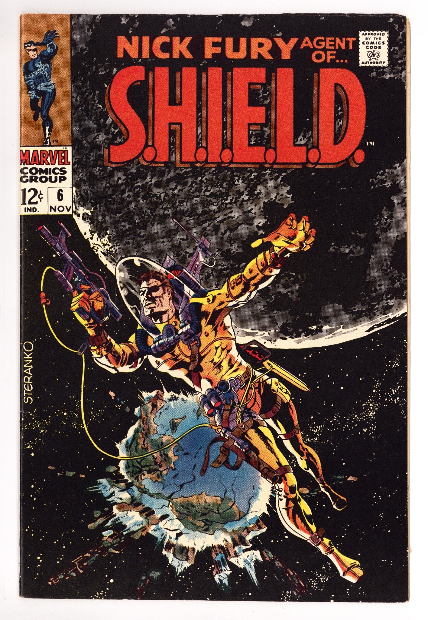 Nick Fury, Agent of SHIELD Vol 1 6 VF+ (8.5) (1968) 