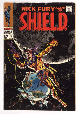 Nick Fury, Agent of SHIELD Vol 1 6 VF+ (8.5) (1968)