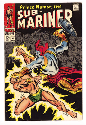 Sub-Mariner Vol 1 4 FN- (5.5) (1968) 