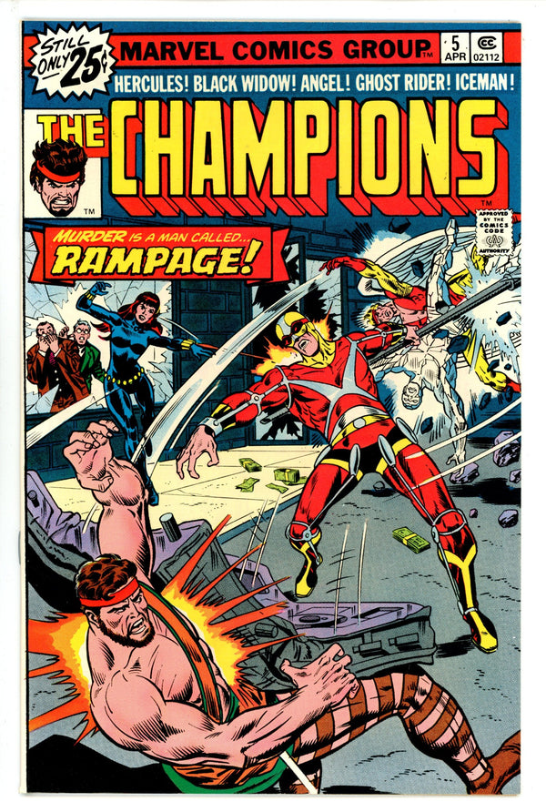 The Champions Vol 1 5 NM (1976)