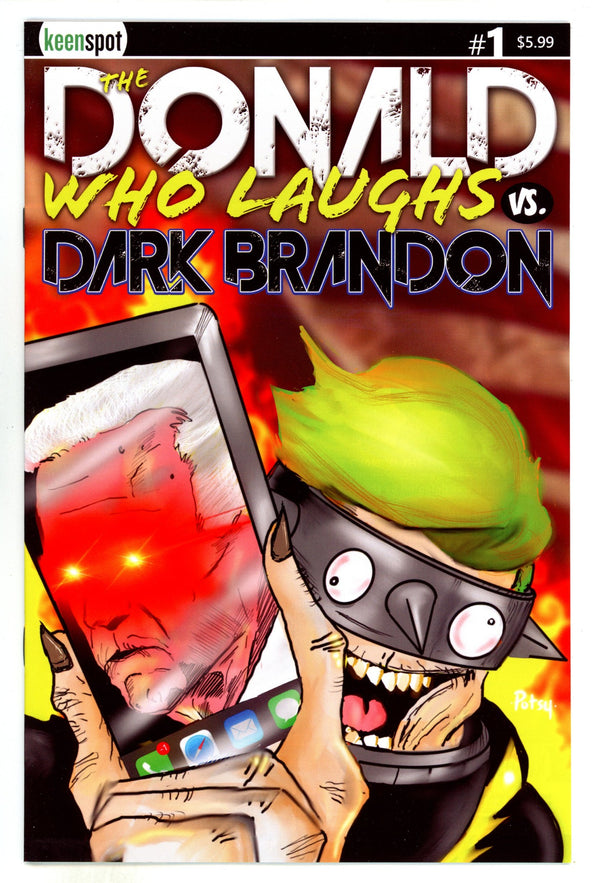 Donald Who Laughs Vs Dark Brandon 1 Potchak Variant (2024)