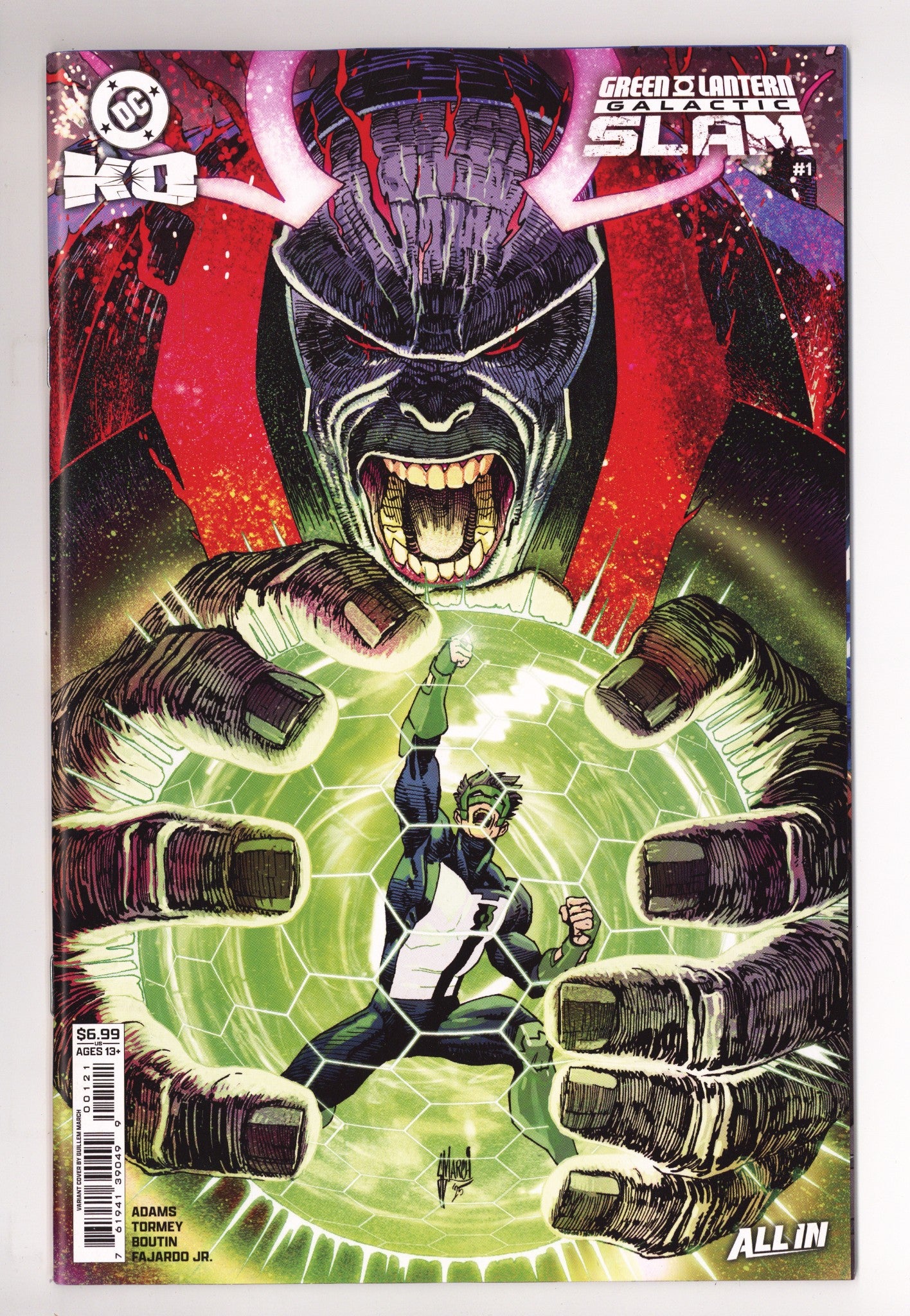 DC K.O. Green Lantern Galactic Slam  1 March  Variant   (2026)