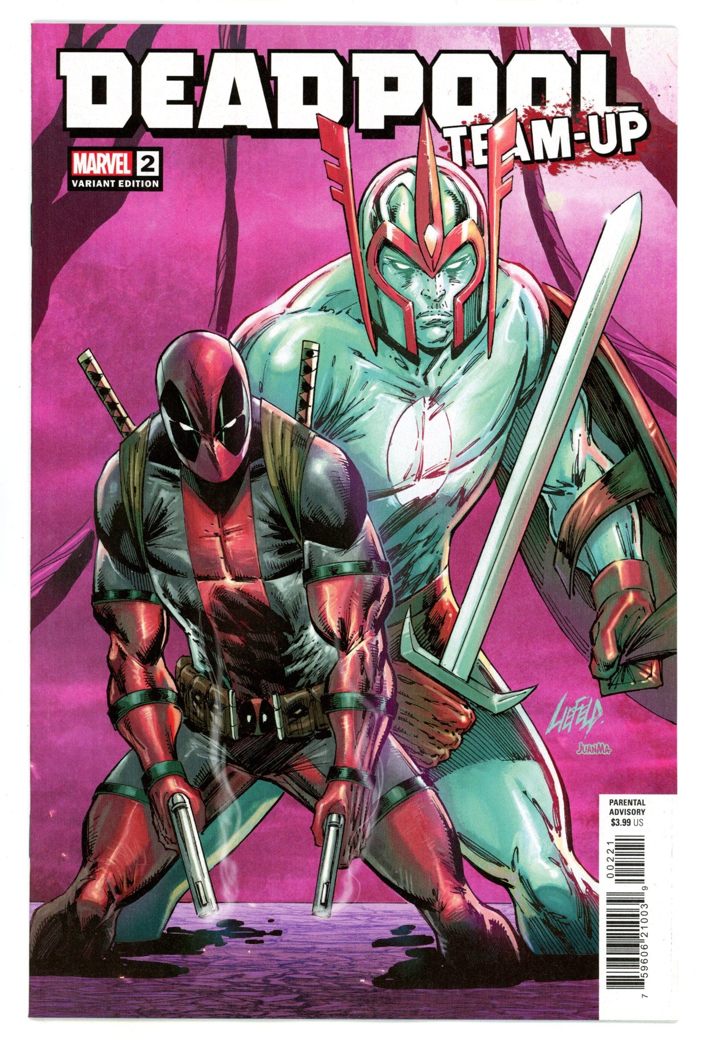 Deadpool Team-Up 2 Liefeld Variant (2024)