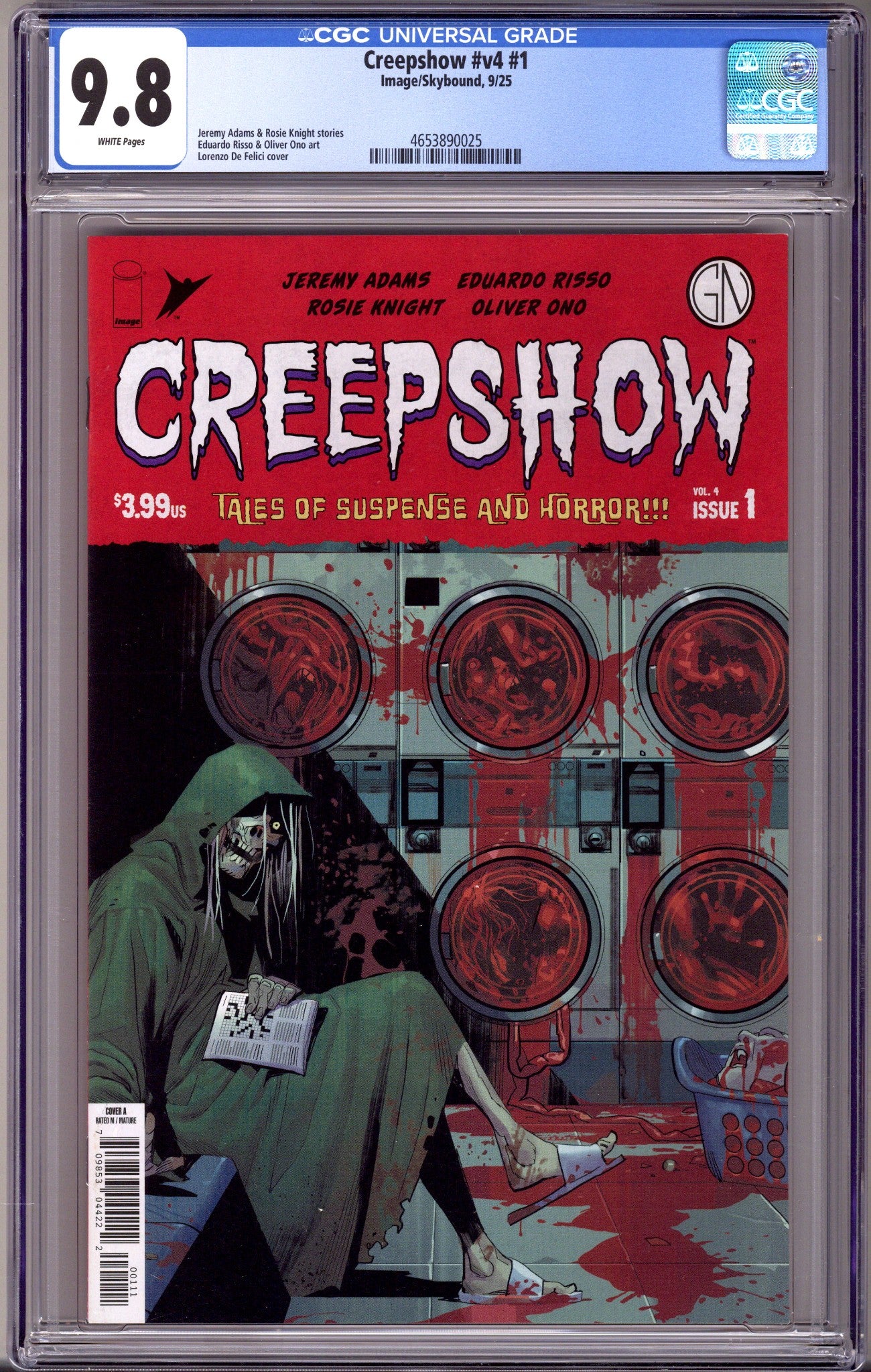 Creepshow Vol 4 1 CGC 9.8 (NM/M) (2025) 