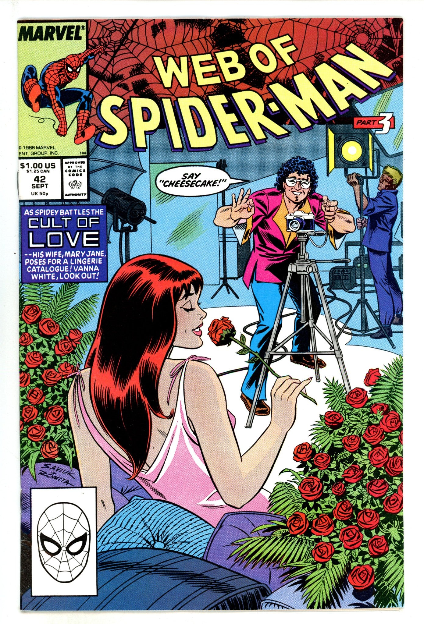 Web of Spider-Man Vol 1 42 Mid Grade (1988) 