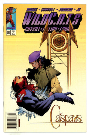 WildC.A.T.s Vol 1 26 VF+ (8.5) (1996) Newsstand