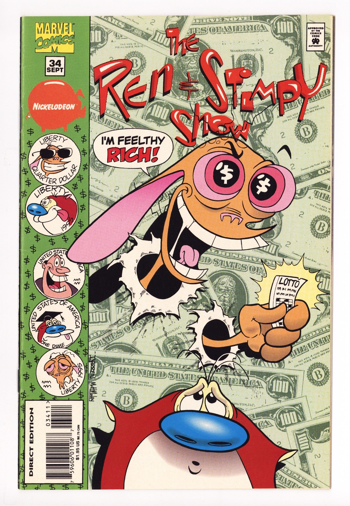 The Ren & Stimpy Show 34 High Grade (1995) 