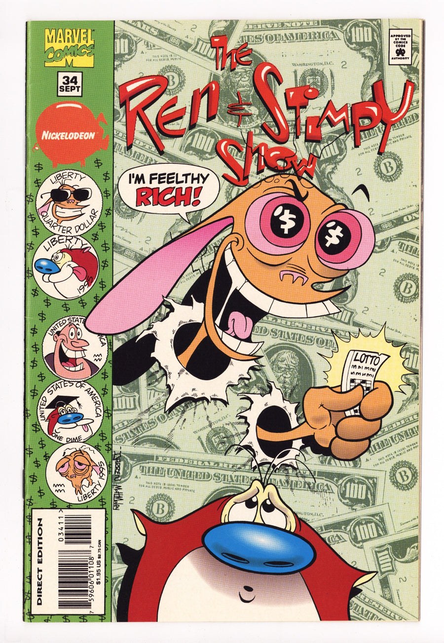 The Ren & Stimpy Show 34 High Grade (1995) 