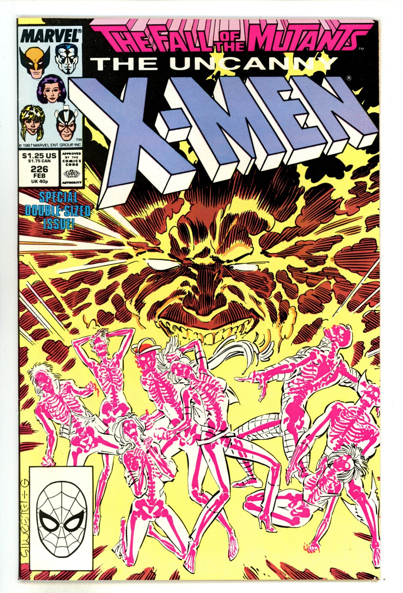 The Uncanny X-Men Vol 1 226 Mid Grade (1988) 