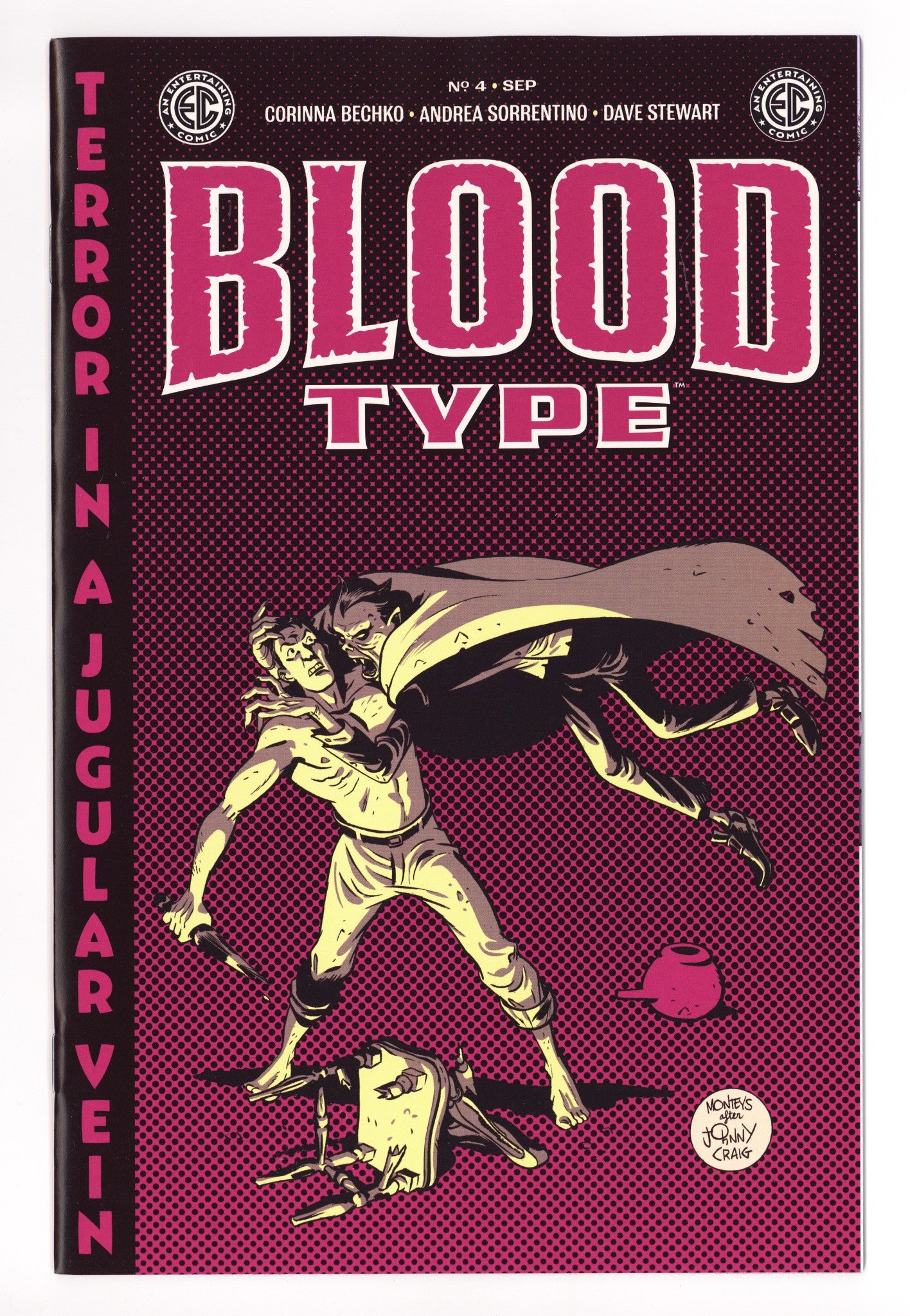 EC Blood Type 4 Monteys Homage Incentive NM (2025)
