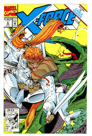 X-Force Vol 1 6 High Grade (1992)