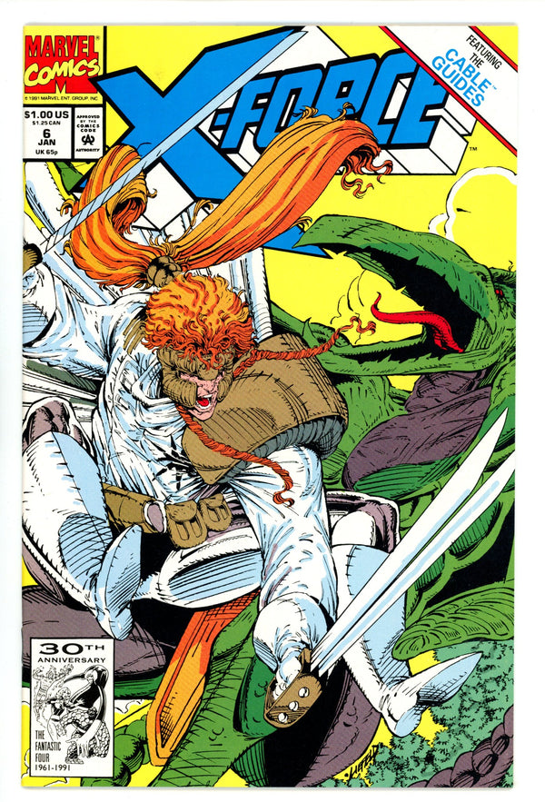 X-Force Vol 1 6 High Grade (1992)