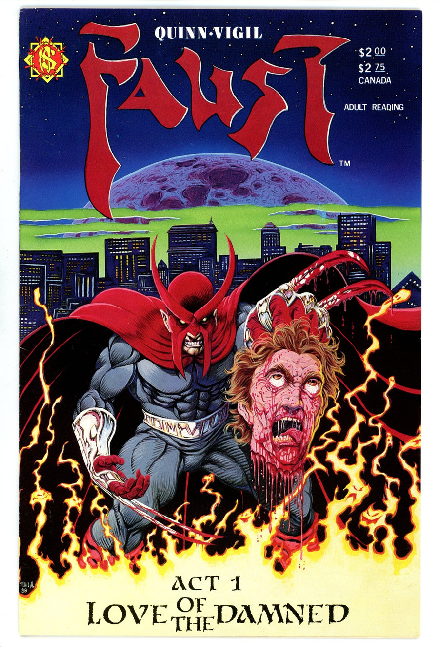Faust 1 VF- (7.5) (1988) 