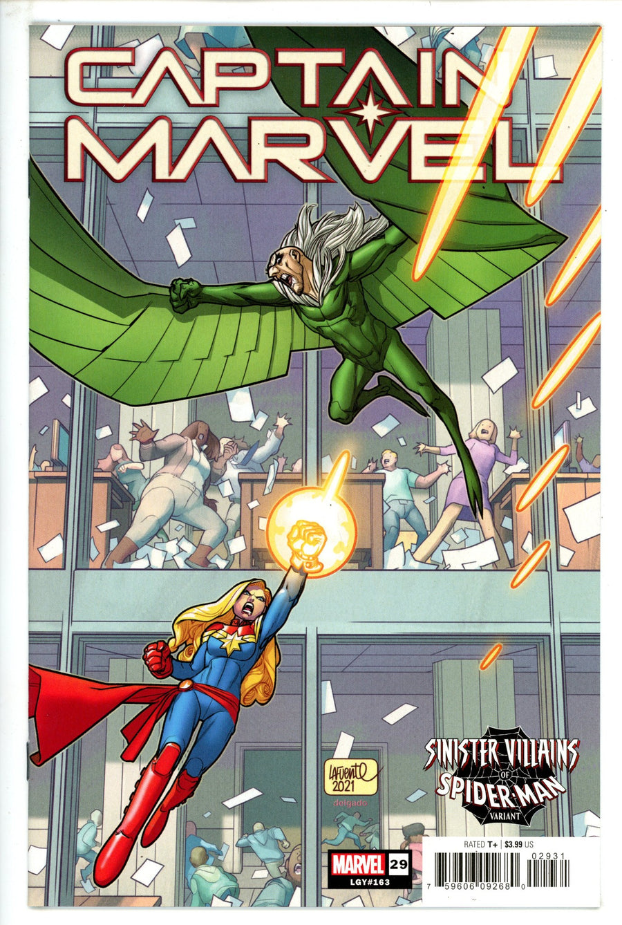 Captain Marvel Vol 11 29 (163) High Grade (2021) Lafuente Variant 